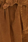 pantalone ampio in velluto di cotone a coste millerighe lavato - DANIELA GREGIS 