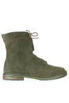 high ankle boot in suede sheepskin on the outside and long hair on the inside - DANIELA GREGIS 