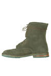 high ankle boot in suede sheepskin on the outside and long hair on the inside - DANIELA GREGIS 