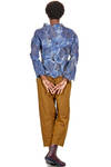 short and slim sweater in nuno-felt of silk chiffon, merino wool and mulberry silk - EMANUELA ROVIDA 