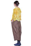 short and slim sweater in nuno felt of silk chiffon and merino wool - EMANUELA ROVIDA 