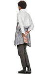 long sweater in nuno felt of silk chiffon and merino wool - EMANUELA ROVIDA 
