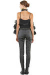 'sculpture' top / vest in polyester organza on polyester mesh - NOIR KEI NINOMIYA 