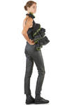 'sculpture' top / vest in polyester organza on polyester mesh - NOIR KEI NINOMIYA 