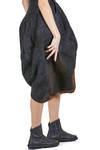 below-the-knee 'sculpture' skirt in soft wool and silk nuno-felt - AGOSTINA ZWILLING 