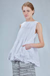 camicia lunga e ampia, in satin di cotone lavato - DANIELA GREGIS 