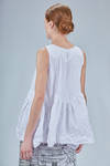 camicia lunga e ampia, in satin di cotone lavato - DANIELA GREGIS 