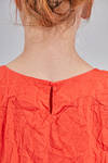 camicia lunga e ampia, in satin di cotone lavato - DANIELA GREGIS 