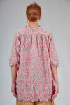 camicia lunga e ampia in liberty londinese di cotone lavato - DANIELA GREGIS 