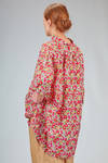 camicia lunga e ampia in liberty londinese di cotone lavato - DANIELA GREGIS 