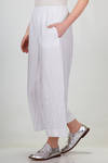 pantalone ampio in rasatello di cotone lavato - DANIELA GREGIS 