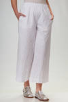 pantalone ampio in rasatello di cotone lavato - DANIELA GREGIS 