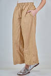 pantalone ampio in satin di cotone lavato - DANIELA GREGIS 