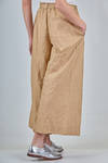pantalone ampio in satin di cotone lavato - DANIELA GREGIS 