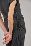 long tapered dress in heavy cotton jersey - MARC LE BIHAN 