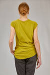 long relaxed t-shirt in heavy cotton jersey - MARC LE BIHAN 