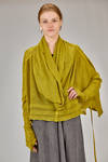 short wide sweater in brushed canvas - MARC LE BIHAN 