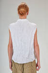 t-shirt al fianco, dritta, in maglia di seta e cotone - BOBOUTIC 