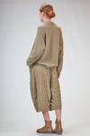 maglia al fianco, morbida, in maglia di cotone, cachemire, poliammide ed elastan - BOBOUTIC 