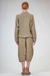 maglia al fianco, morbida, in maglia di cotone, cachemire, poliammide ed elastan - BOBOUTIC 