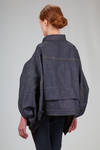 caban 'sculpture' a cappa al fianco in denim di cotone - JUNYA WATANABE 
