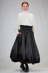 short bomber jacket in knitted wool and polyester tulle - NOIR KEI NINOMIYA 