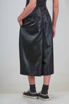 wide trousers, slim on the hips in shiny triacetate twill - COMME des GARÇONS - COMME des GARÇONS 