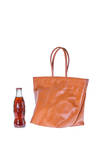 shopper bag of medium dimensions in cowhide opaque nappa leather - ZILLA 