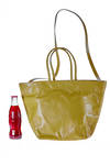 borsa shopper di medie dimensioni in nappa opaca di vacchetta - ZILLA 