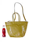 shopper bag of medium dimensions in cowhide opaque nappa leather - ZILLA 