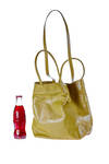 shopper bag of medium dimensions in cowhide opaque nappa leather - ZILLA 