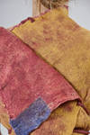 sciarpa-gilet con grande laccio intrecciato a mano in nuno-feltro di lana merino e seta - AGOSTINA ZWILLING 