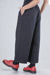 pantalone ampio in tela di cotone lavata - DANIELA GREGIS 