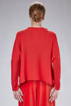 maglia al fianco, ampia, in maglia di lana merino - DANIELA GREGIS 
