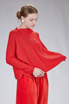 maglia al fianco, ampia, in maglia di lana merino - DANIELA GREGIS 