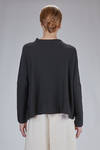 maglia al fianco, ampia, in maglia di lana merino - DANIELA GREGIS 