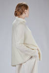 maglia al fianco, ampia, in maglia di mohair e seta - DANIELA GREGIS 