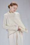 maglia al fianco, ampia, in maglia di mohair e seta - DANIELA GREGIS 