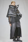 'sculpture' down-filled synthetic leather cape - JUNYA WATANABE 