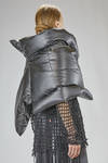 'sculpture' down-filled synthetic leather cape - JUNYA WATANABE 
