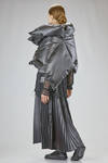 'sculpture' down-filled synthetic leather cape - JUNYA WATANABE 