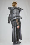 'sculpture' down-filled synthetic leather cape - JUNYA WATANABE 