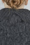 long and wide long-stitch knit sweater in wool and nylon - JUNYA WATANABE 