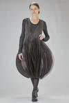 tunica 'sculpture' origami in tulle secco di poliestere - RUNDHOLZ 