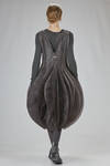 tunica 'sculpture' origami in tulle secco di poliestere - RUNDHOLZ 
