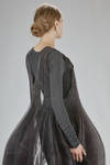 tunica 'sculpture' origami in tulle secco di poliestere - RUNDHOLZ 