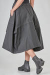 wide wheel skirt in pinstriped polyester serge - COMME des GARÇONS - COMME des GARÇONS 