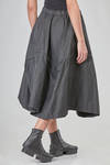 wide wheel skirt in pinstriped polyester serge - COMME des GARÇONS - COMME des GARÇONS 