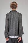 one chest jacket with floral lace in rayon and polyester - COMME des GARÇONS - COMME des GARÇONS 