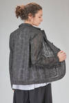 one chest jacket with floral lace in rayon and polyester - COMME des GARÇONS - COMME des GARÇONS 